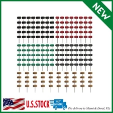 200 Pack Abrasive Wheels, 1" (25mm) Buffing Polishing Burr For Proxxon Dremel