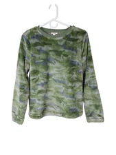 Cat & Jack Fleece Sweatshirt Camo Pullover Size  14/16 Boys Unisex