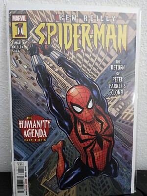 Ben Reilly Spiderman 5 Issue Comic Mini Series