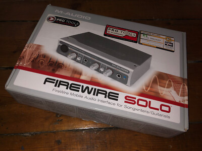 M-Audio Firewire Solo Recording Audio & Midi Interface - boxed, unbenutzt