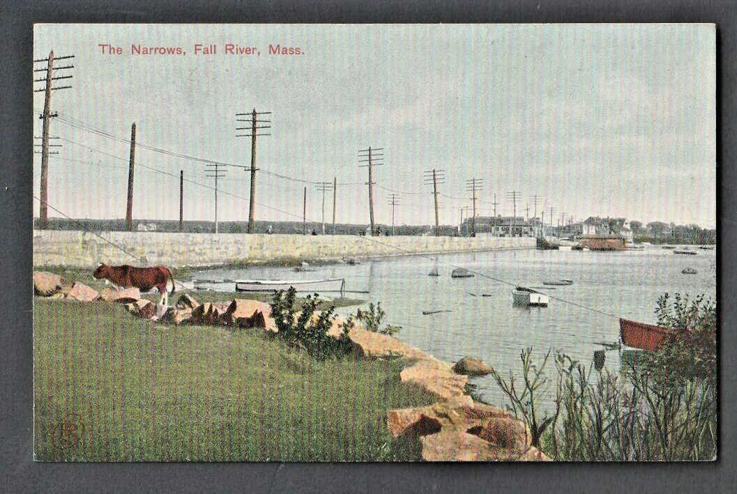 f2] The Narrows Watuppa Pond Rt. 6 Fall River Ma c.1910 Postcard eBay
