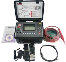 Digital High Voltage Insulation Tester 10kV HV Insulation Tester 0.01MΩ to 35TΩ