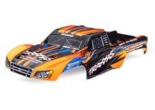 Traxxas TRX5924-ORNG à Carreaux Slash 2WD Orange Clipless