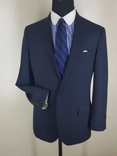 J.CREW Recent Ludlow Blue Blazer-No Pants- 2 Btn 2 vents 4 Season Wool 42 Reg