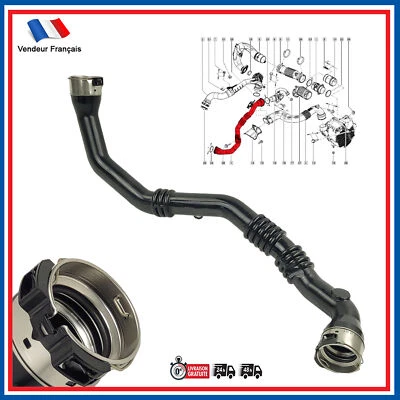 Tuyau Durite Air Turbo prévu Dacia DOKKER DUSTER SANDERO II 1.5 dci 144609116R - Photo 1/4