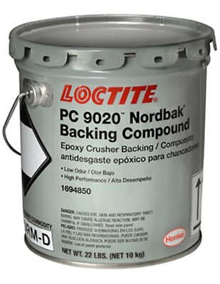PC 9020 Loctite / Norbak HP crusher backing compound, also works for rail grout