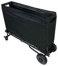 Rockville Rock Cart Pro DJ Equipment Transport Roller Car Wagon Bag Accessory
