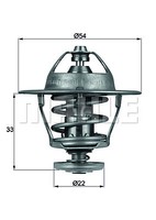 Mahle Tx 53 85D Thermostat, KÜHlmittel FÜR Honda Opel Vauxhall