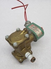 ASCO red hat 8316D14 10-250psi 16.7w 3/8" solenoid valve