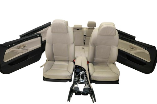 BMW F11 Leather seats Lederausstattung Sitze Leder COMFORT DAKOTA OYSTER