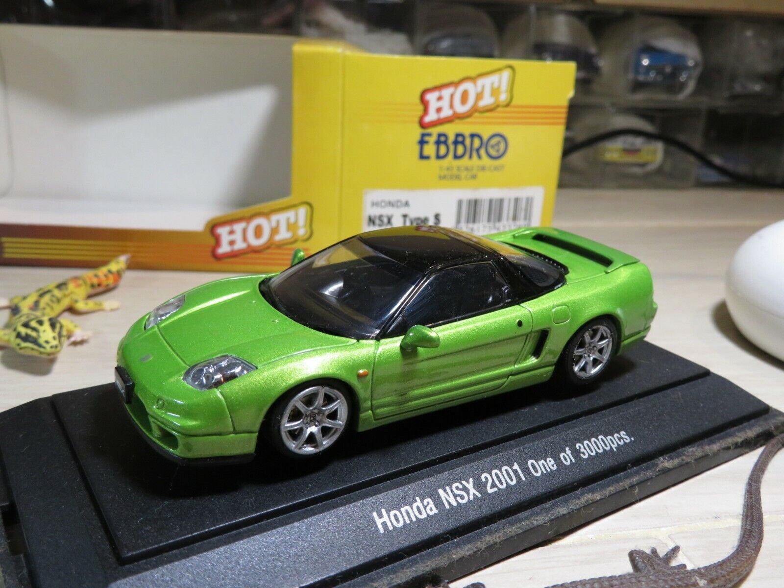 1/43 ebbro Honda NSX Type S (2001) + RAYBRIG 04' Suzuka