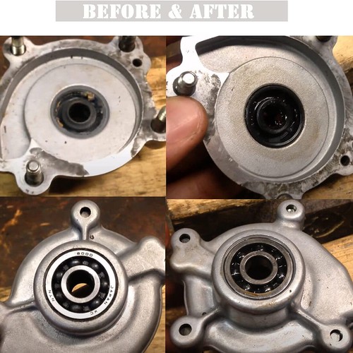 Water Pump Seals Bearing Gaskets Rebuild Kit for Polaris 350L 400 400L 2 Stroke - Picture 12 of 13