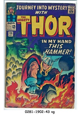 Journey into Mystery #120   September 1965 Marvel Comics