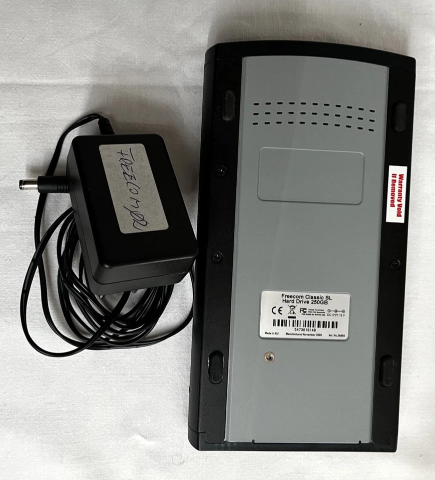 Externe HDD, Freecom Classic SL Hard Drive 250 GB mit Netzteil, Anschluß USB 2 - Bild 2 von 4