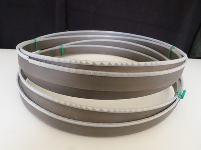 Lot of 2 Roentgen Band Saw Blades 13'-5" Length 1-1/4" Wide 2/3 Hook