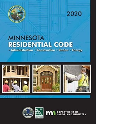 2020 MINNESOTA RESIDENTIAL CODE BY Icc PAPERBACK **NEW**
