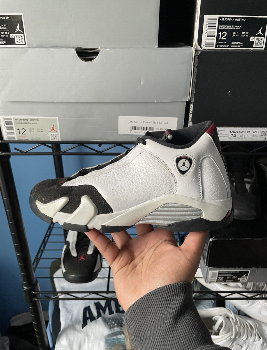 Size 12 - Air Jordan 14 Retro 2014 Black Toe for sale online | eBay