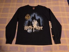 Vintage 2001 Harry Potter Long Sleeve Navy Blue T Shirt Large Youth 90s 2000s