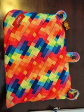 Zipit Colorz 3-Ring Pouch Pencil Case Rainbow Colors