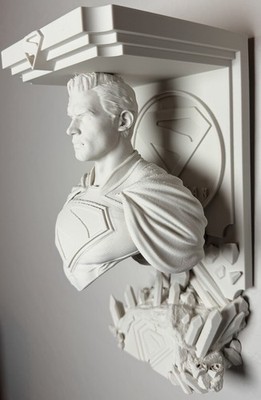 DC Comics Superman 2025 Like 5x5 Wall Shelf Collectible New