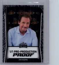 Jim Rome 2024 Leaf 1/1 Pre Production Proof