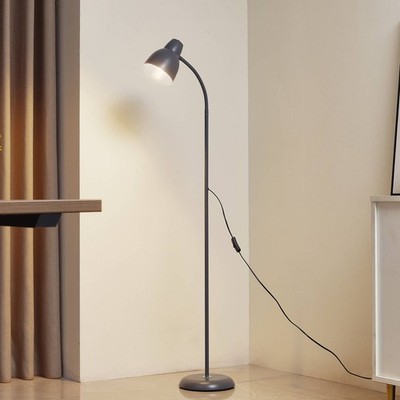 Lindby Stehlampe 'Tebbi' in Alu aus Metall (1 flammig, E27) - Stehleuchte, Stand