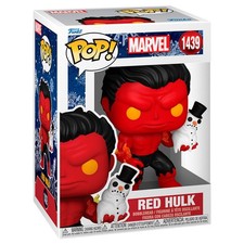Funko Figura Pop Marvel Red Hulk With Snowman