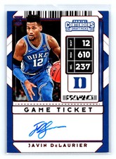 2020 Contenders Draft Picks #138 Javin DeLaurier Red Foil Prospect Ticket Auto -
