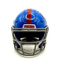 Custom Ole Miss Rebels 3D Pocket Pro Riddell Helmet — photo 2