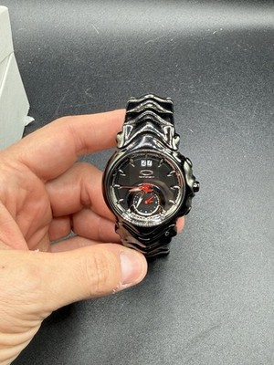 Oakley Judge Stealth Black/Stealth Black Dial Watch | eBay