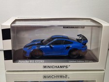 Minichamps Porsche 911 (991 II) GT2 RS Voodooblau Weissach Package 1:43 selten
