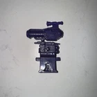 GI Joe 1991 Snow Serpent Missile Backpack W/Launcher. Vintage Accessory Arah