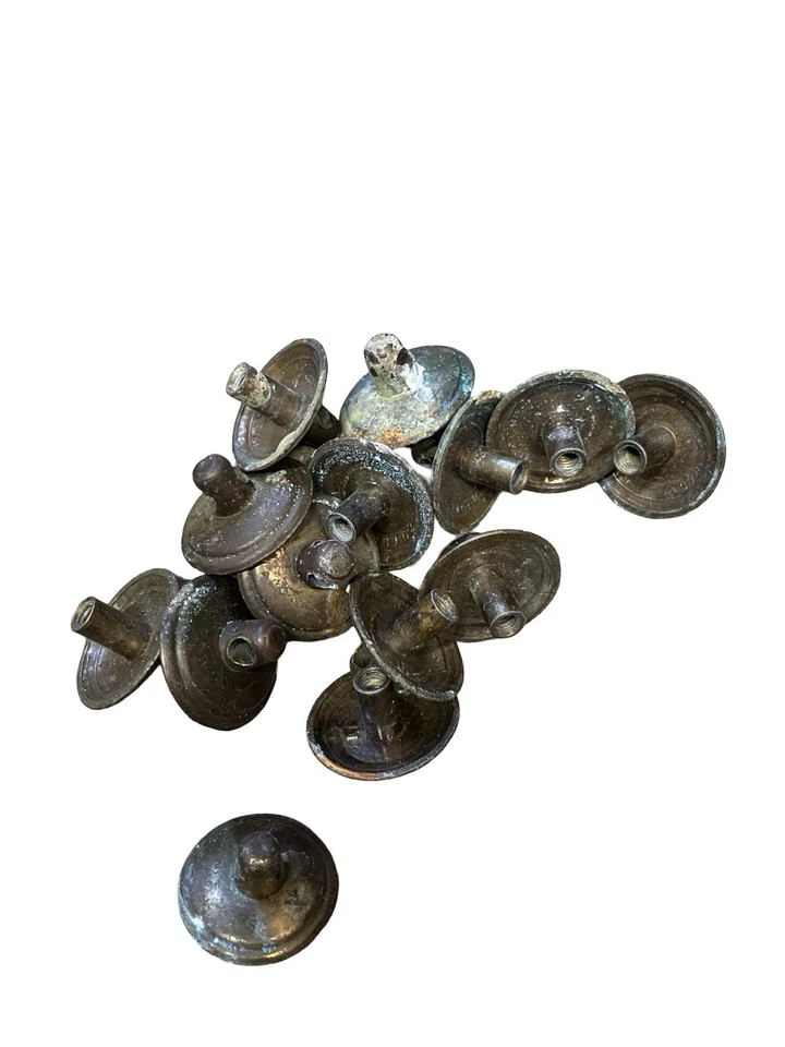 7 件套复古 Chippendale 黄铜桶抽屉拉手带木柄 ~ 1.5x3.25 阅读 — 第 4/4 张图片