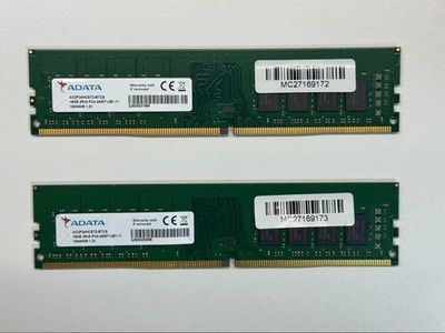 ADATA 32GB (16GBx2) DDR4 PC4-2400 Desktop Arbeitsspeicher RAM UDIMM getestet