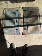 1934 34 Ford Truck Oem Hood Side Panels Pair Vintage Labeled Original