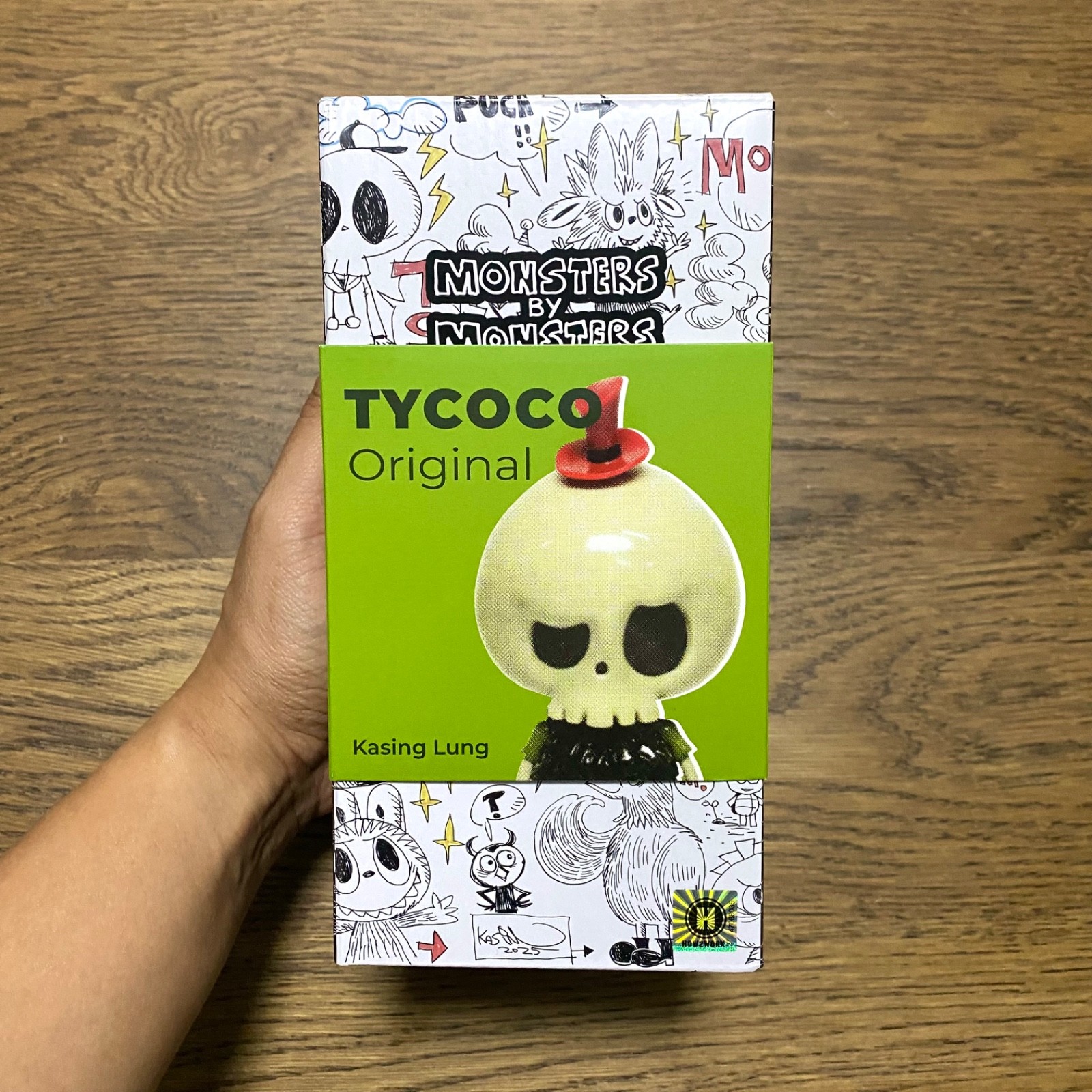 HOW2WORK x POP MART : FIGURE LABUBU THE MONSTERS ZIMOMO TYCOCO ORIGINAL NEW