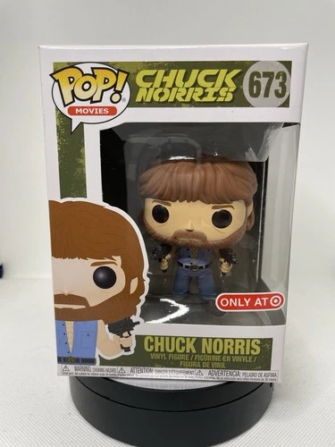 Funko Pop! Chuck Norris 673 Target Exclusive Movies With Pop Protector