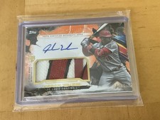 2023 Topps Inception Jordan Walker Tri-Color Patch Auto Orange #/10 Rookie🔥🔥