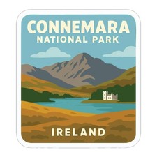 Connemara Ireland Iron On Heat Transfer Vinyl HTV Die-Cut World National Parks