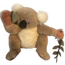 Folktails Folkmanis Hanging Koala Bear Hand Puppet Stuffed Animal 14" Plush