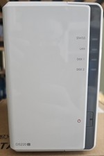 Synology DS220j 2-Bay NAS Server with Power Adapter - No disks