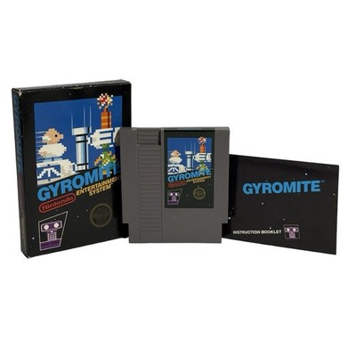 Gyromite NES Black Box NTSC USA CIB komplett 5 Schrauben getestet funktioniert