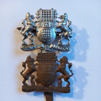 Two Examples Of Post WW2 Wesrminster Dragoons Cap Badges - Image 1 of 2