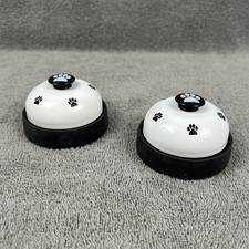 Dog Training Bells Push Tap Bells Dog Doorbell Rubber Non-Skid Base