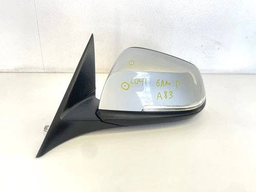 Bmw 318d F30 2015 DOOR MIRROR GRY A83 ELECTRIC PASSENGER 7345655