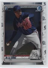 2020 Bowman Chrome Prospects Jasseel De La Cruz #BCP-115 0a3
