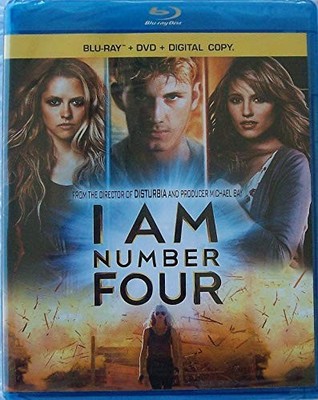 I Am Number Four (Three-Disc Blu-ray/DVD Combo + Digital Copy) - Blu-ray - GOOD