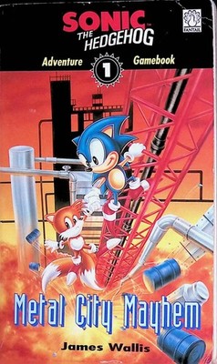 Sonic Adventure Gamebook 1 - Metal City Mayhem - 1./3. Edition - B/B/B
