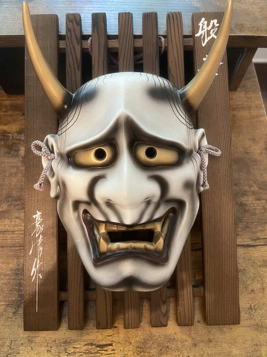 Porcelain & Pottery White Antique Japanese Masks for sale | eBay