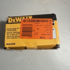 2500pc DEWALT DCA16200 2 INCH 16 GAUGE ANGLED FINISH NAIL 20 DEGREE BOX 2577187